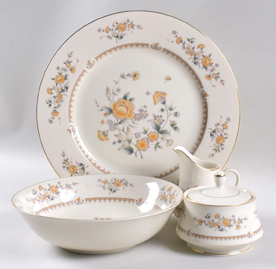 Peony Rose 5 Piece Hostess Set by Mikasa-1