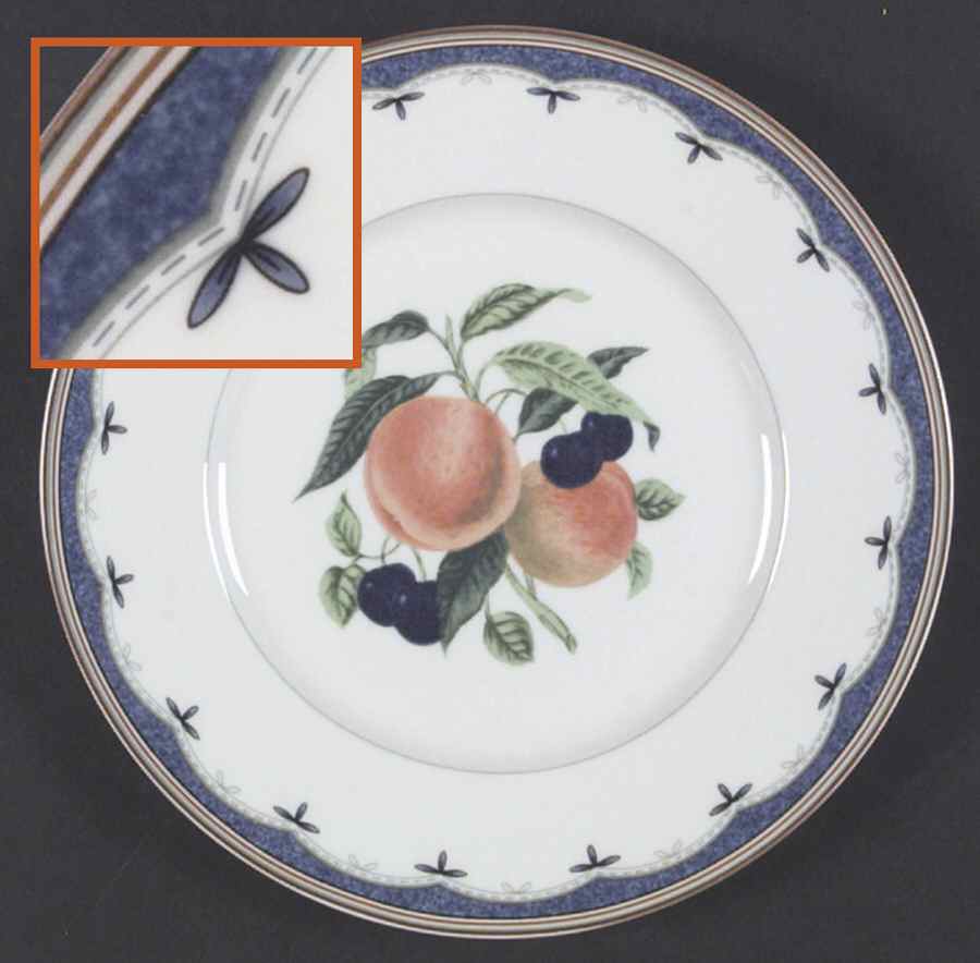 Peach Royale Salad Plate by Mikasa-1