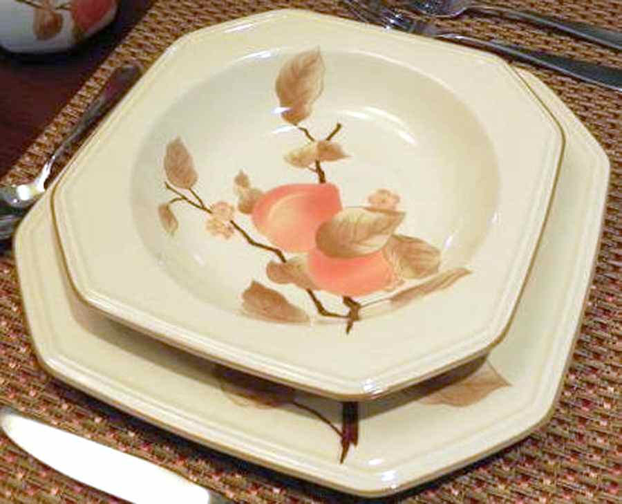 Persica Rim Soup Bowl by Mikasa-1