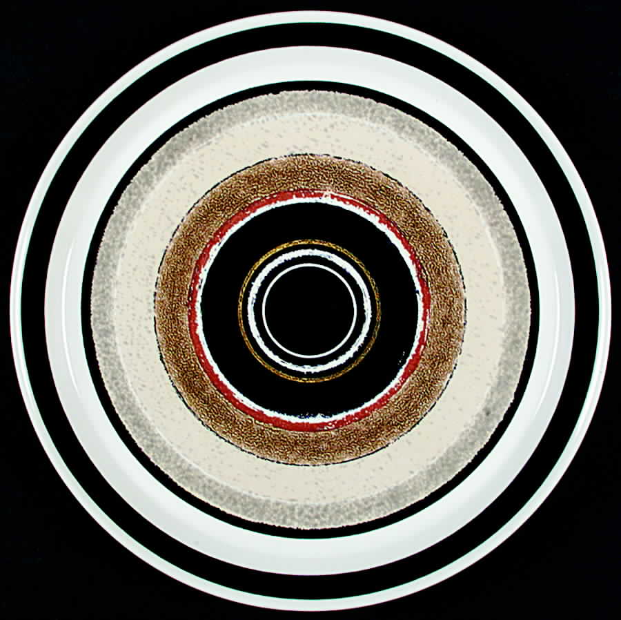 Perspective Dinner Plate by Mikasa-1