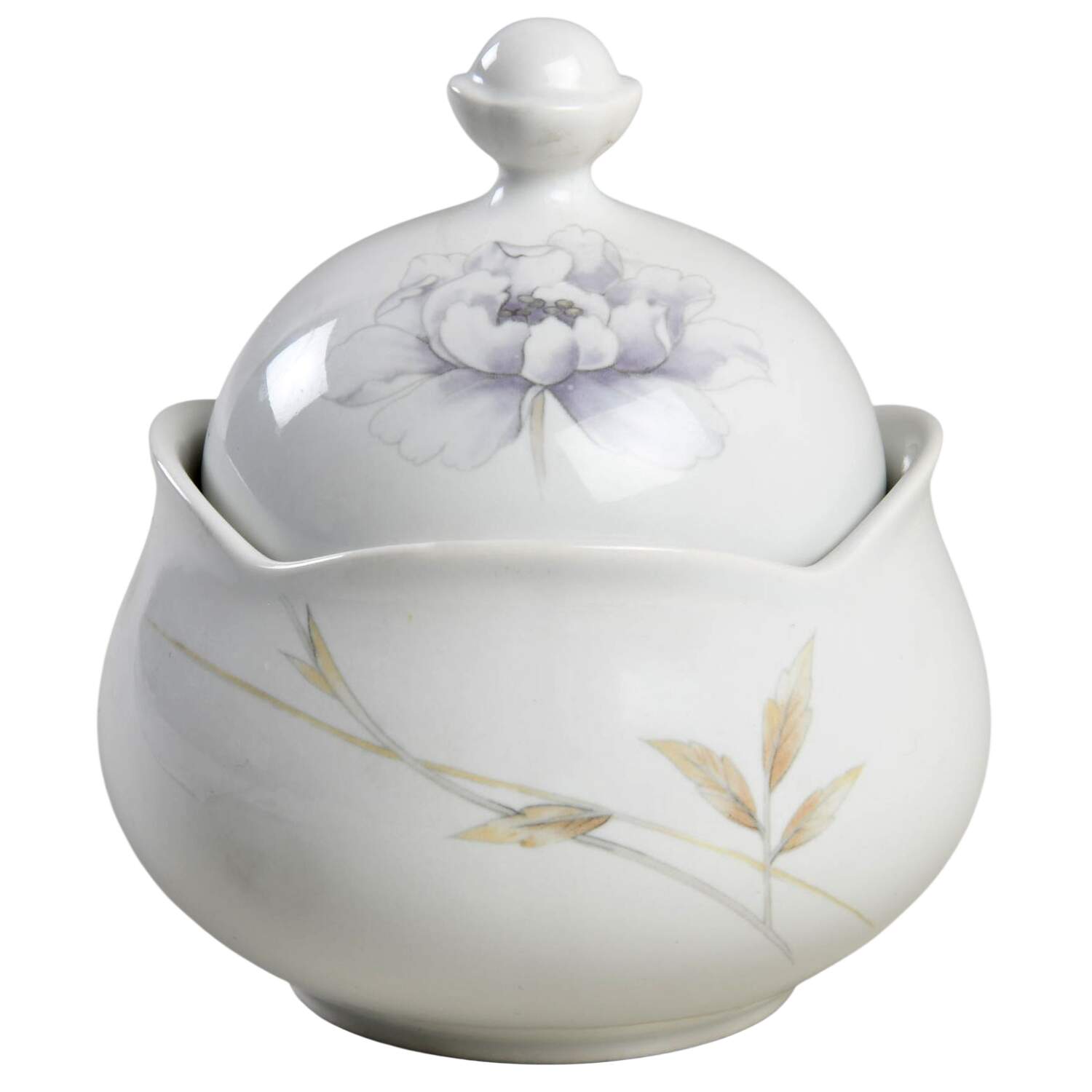 Peony Splendor Sugar Bowl & Lid by Mikasa-1