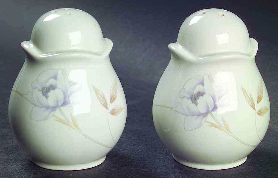 Peony Splendor Salt & Pepper Set by Mikasa-1