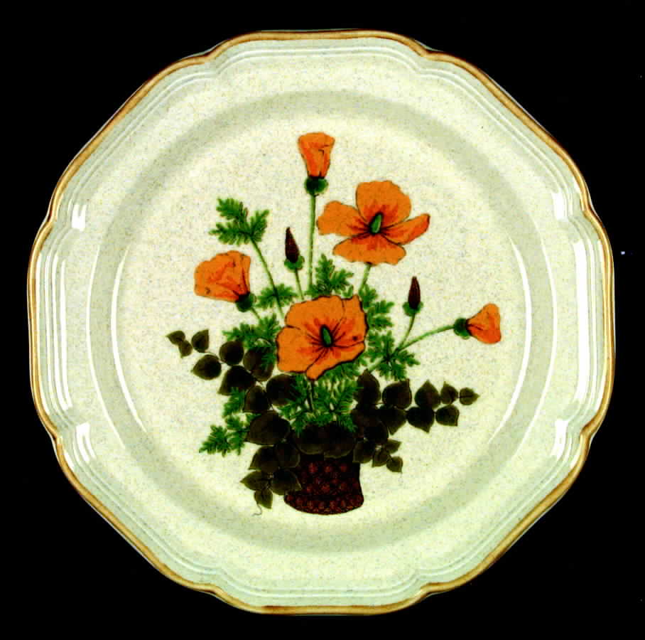 Petunias Dinner Plate by Mikasa-1