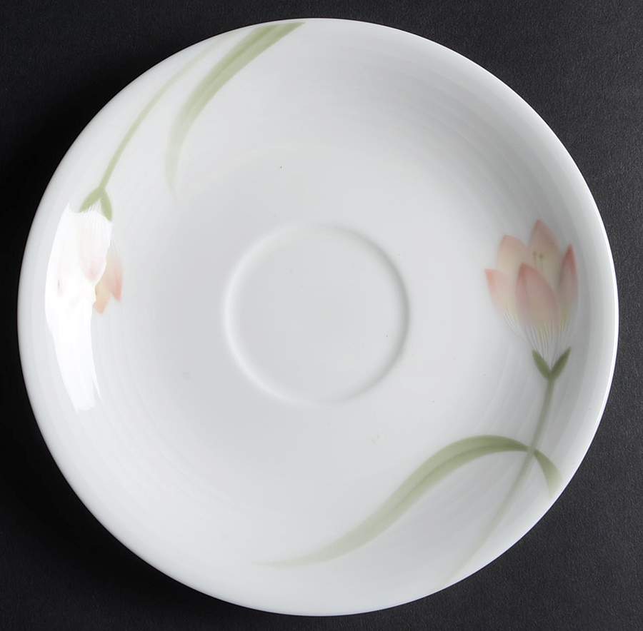Pink Crocus Saucer by Mikasa-1