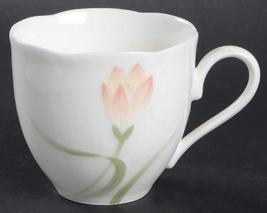 Pink Crocus Flat Cup by Mikasa-1