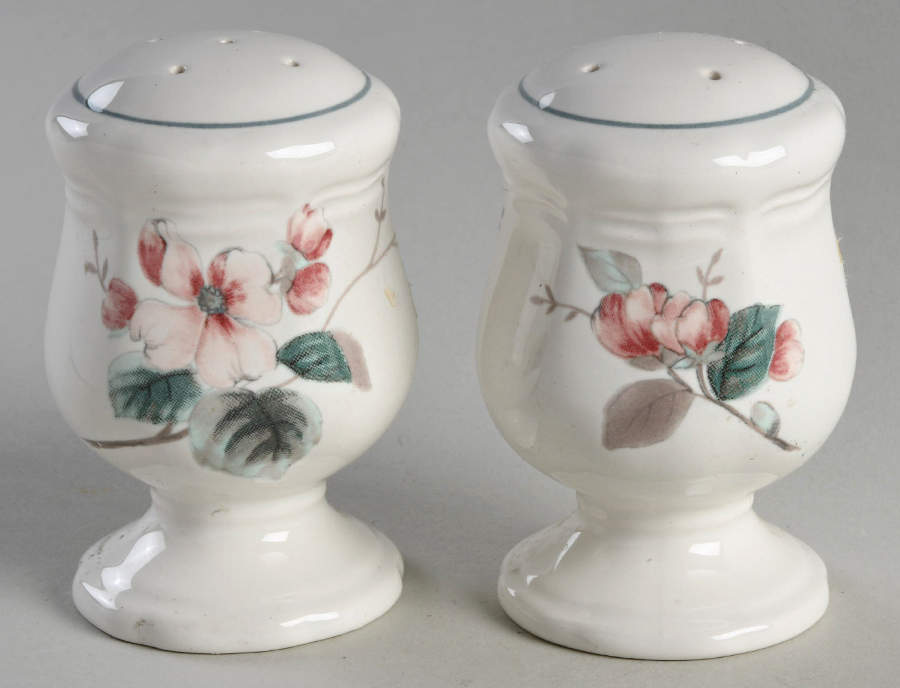 Pink Dogwood Salt & Pepper Set by Mikasa-1