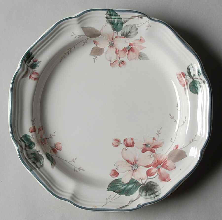 Pink Dogwood Salad Plate by Mikasa-1
