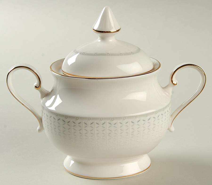 Piedmont Sugar Bowl & Lid by Mikasa-1