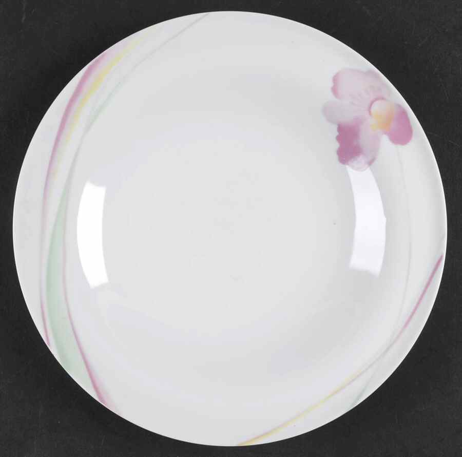 Pink Hibiscus Salad Plate by Mikasa-1