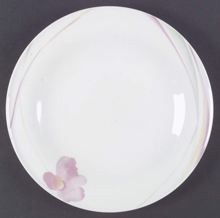 Pink Hibiscus Dinner Plate by Mikasa-1