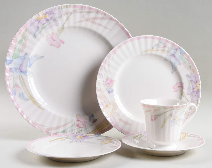 Pink Melody 5 Piece Place Setting by Mikasa-1