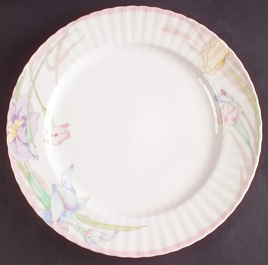 Pink Melody 12" Chop Plate (Round Platter) by Mikasa-1