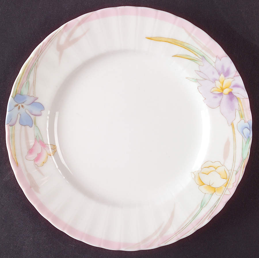 Pink Melody Bread & Butter Plate by Mikasa-1