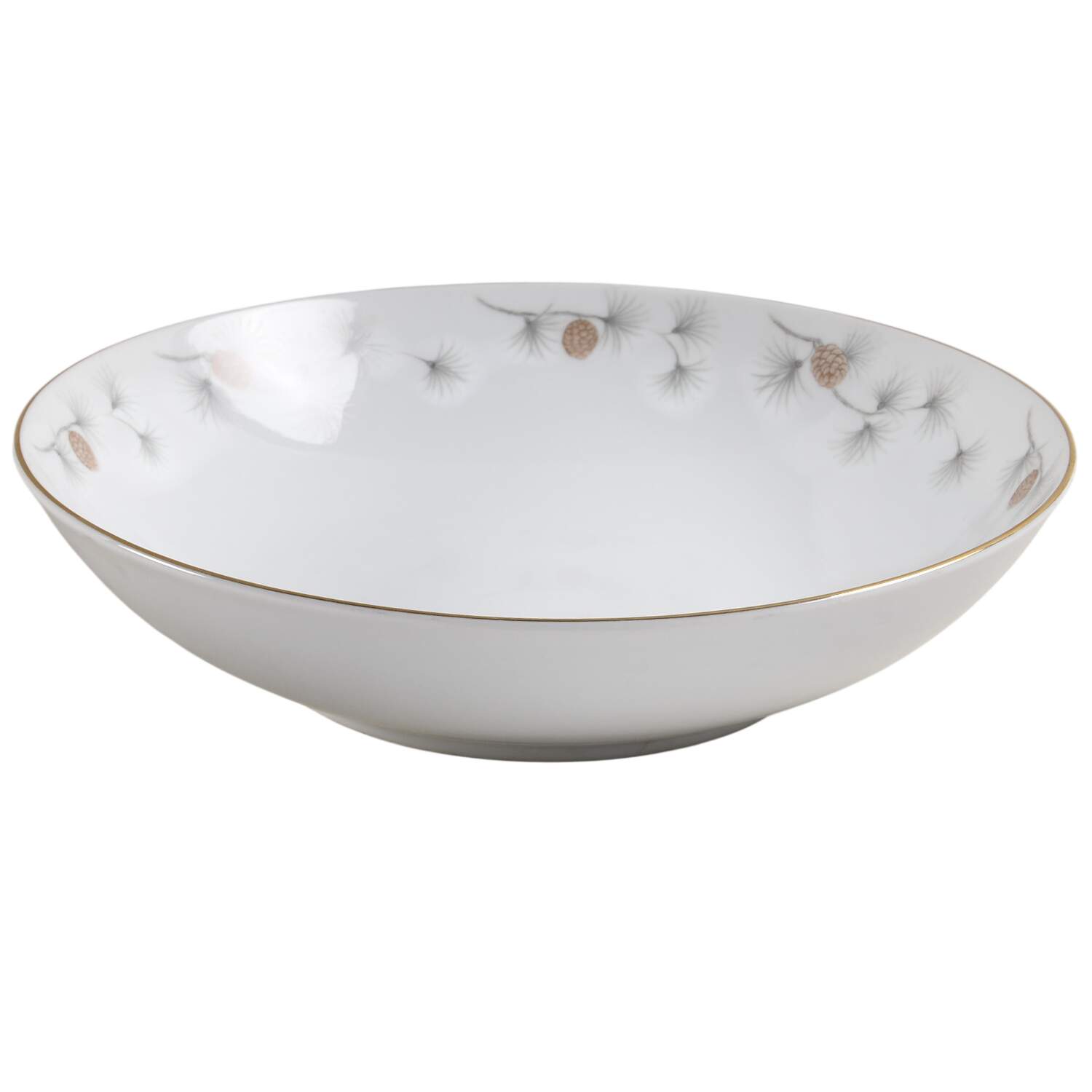 Pine 9" Round Vegetable Bowl by Mikasa-1