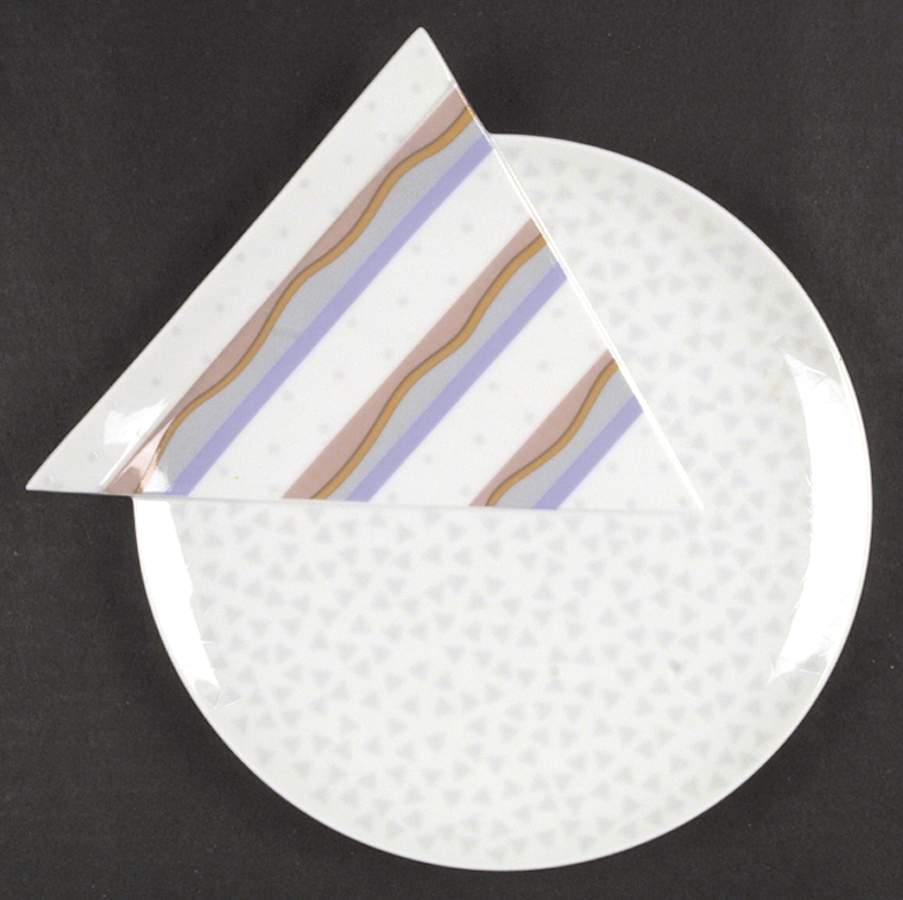 Pink Dinner Plate by Mikasa-1