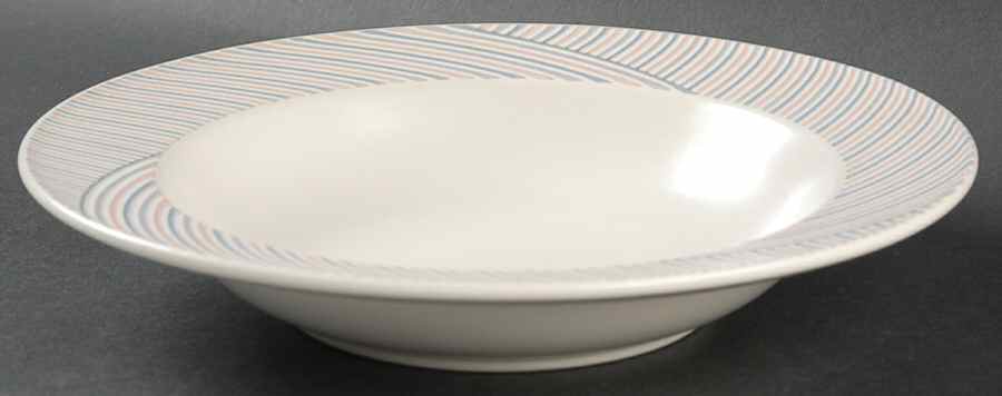 Pinwheel Large Rim Soup Bowl by Mikasa-1