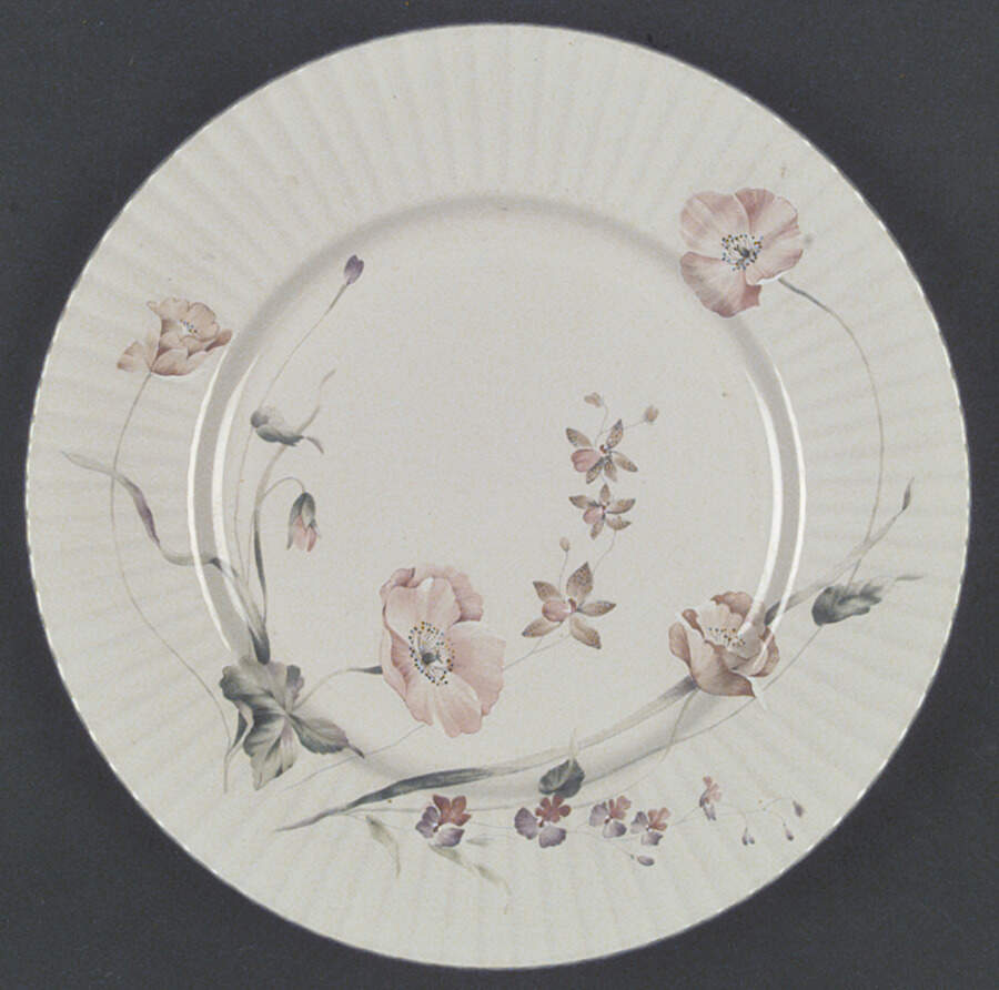 Pink Poppy Dinner Plate by Mikasa-1