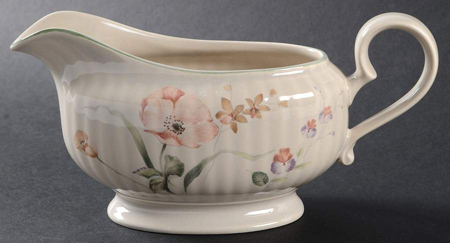 Pink Poppy Gravy Boat by Mikasa-1