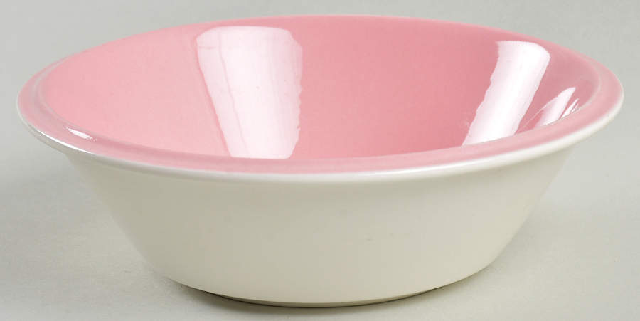 Pink Pink Coupe Cereal Bowl by Mikasa-1