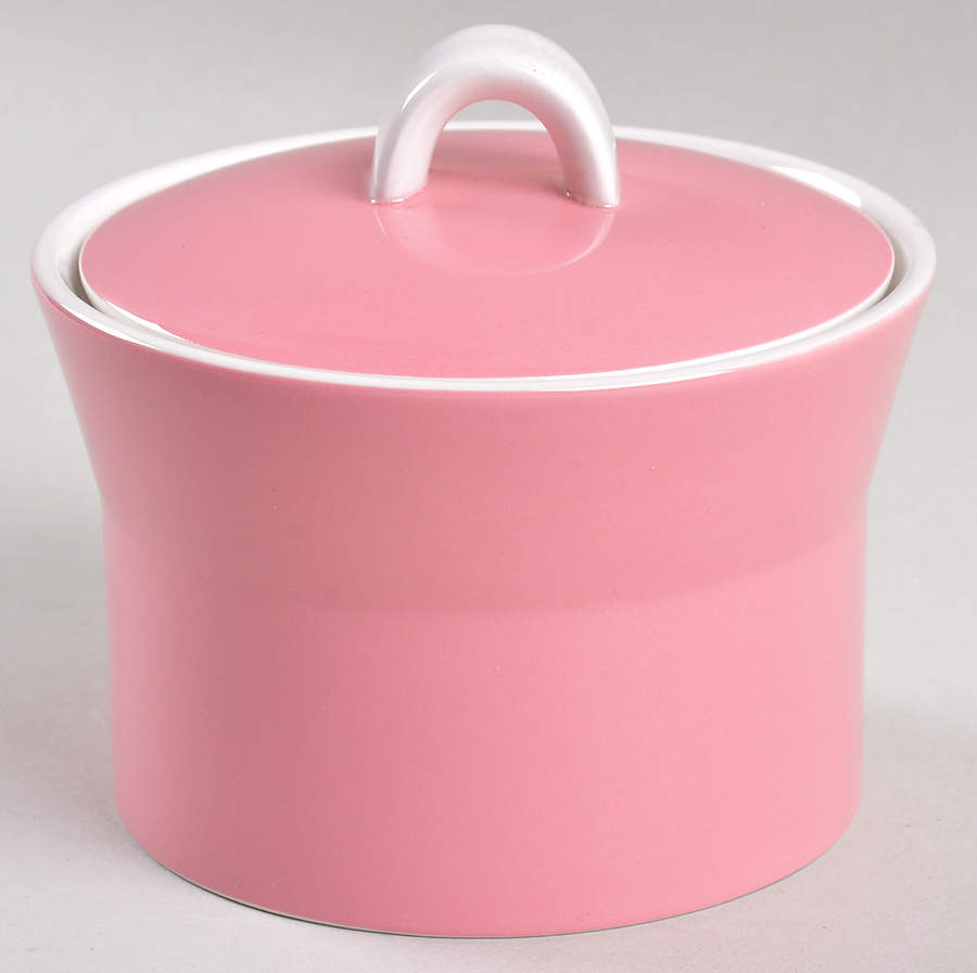 Pink Ribbon Sugar Bowl & Lid by Mikasa-1