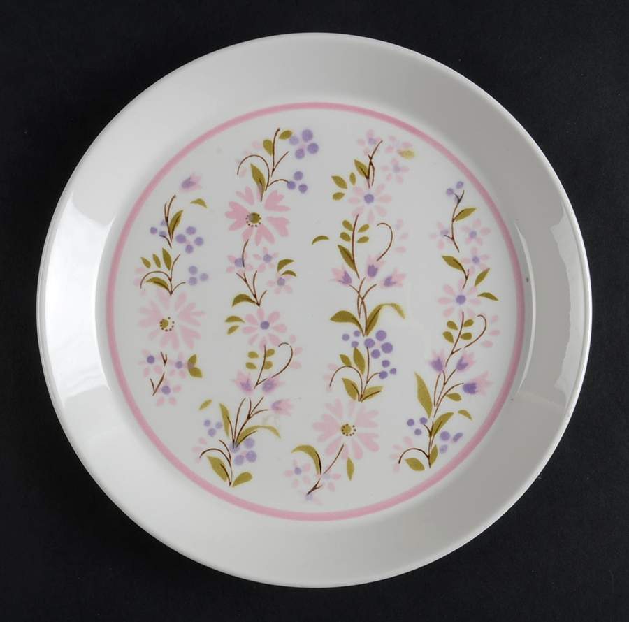 Pink Ribbon Salad Plate by Mikasa-1