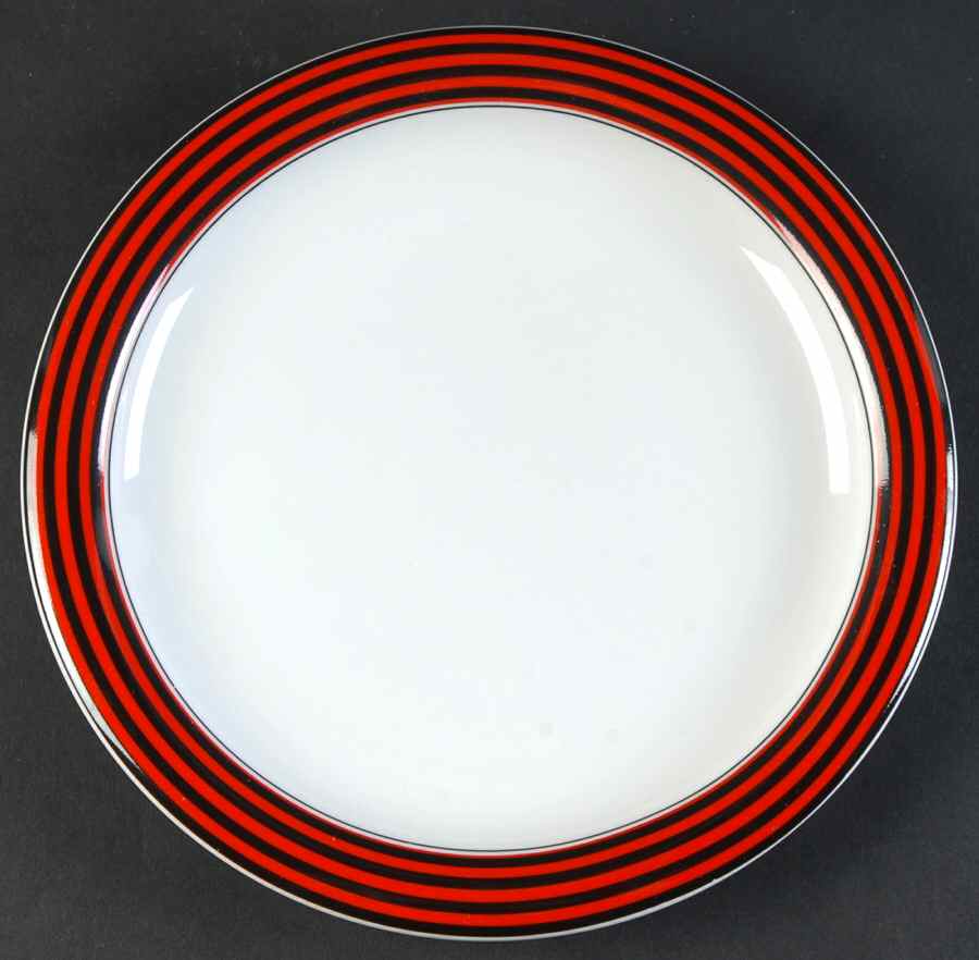 Pipeline Red Salad Plate by Mikasa-1