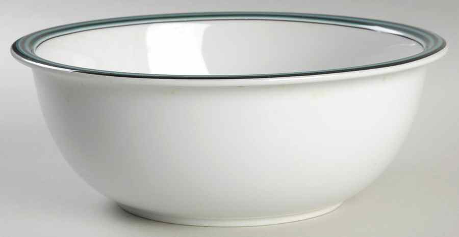 Pipeline Turquoise 8" Round Vegetable Bowl by Mikasa-1