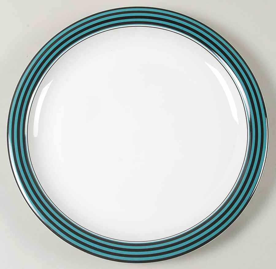 Pipeline Turquoise 12" Chop Plate (Round Platter) by Mikasa-1