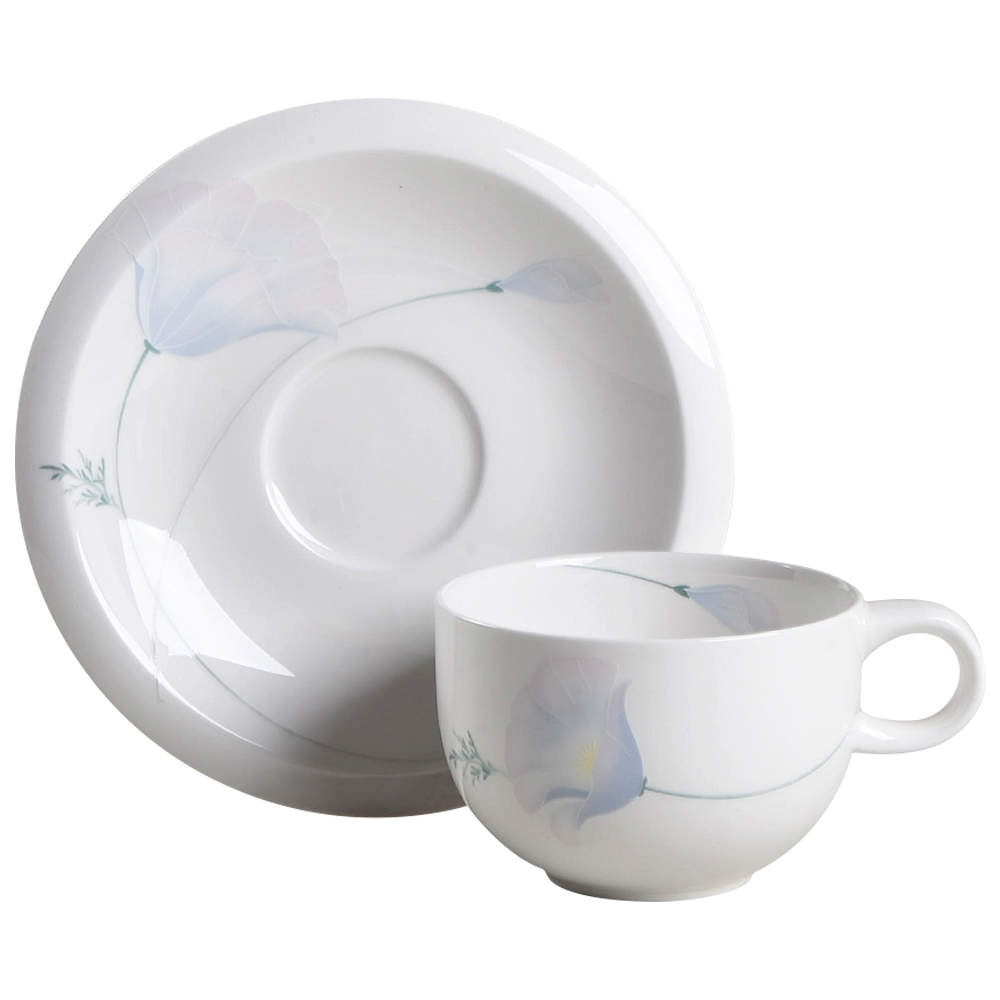 Pizzazz Flat Cup & Saucer Set by Mikasa-1