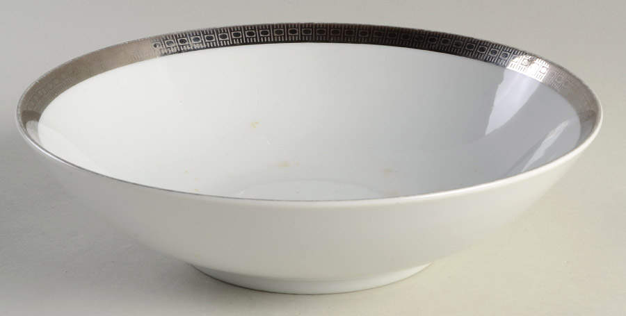 Platina 9" Round Vegetable Bowl by Mikasa-1