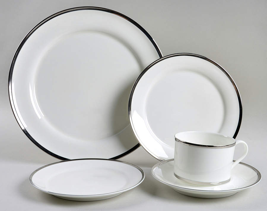 Platinum 5 Piece Place Setting by Mikasa-1