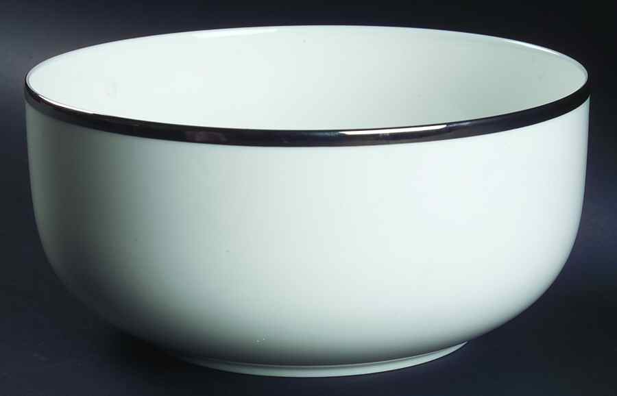 Platinum 9" Round Vegetable Bowl by Mikasa-1