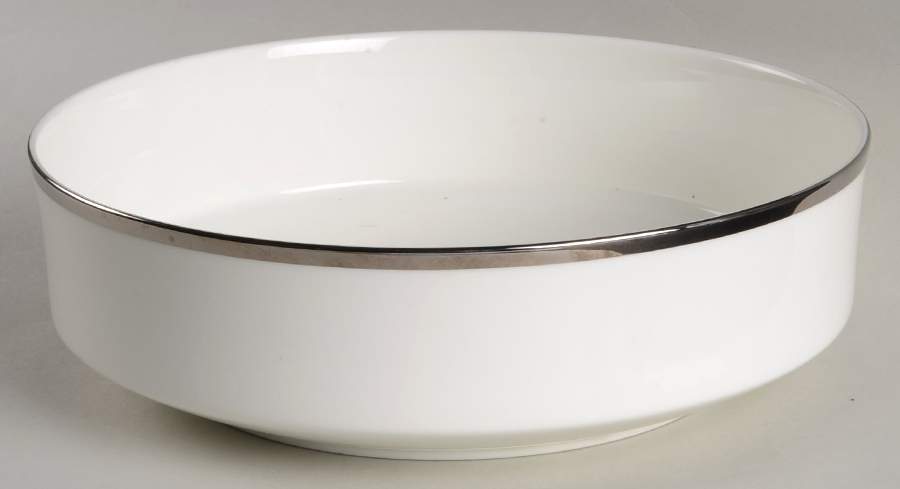 Platinum 8" Round Vegetable Bowl by Mikasa-1