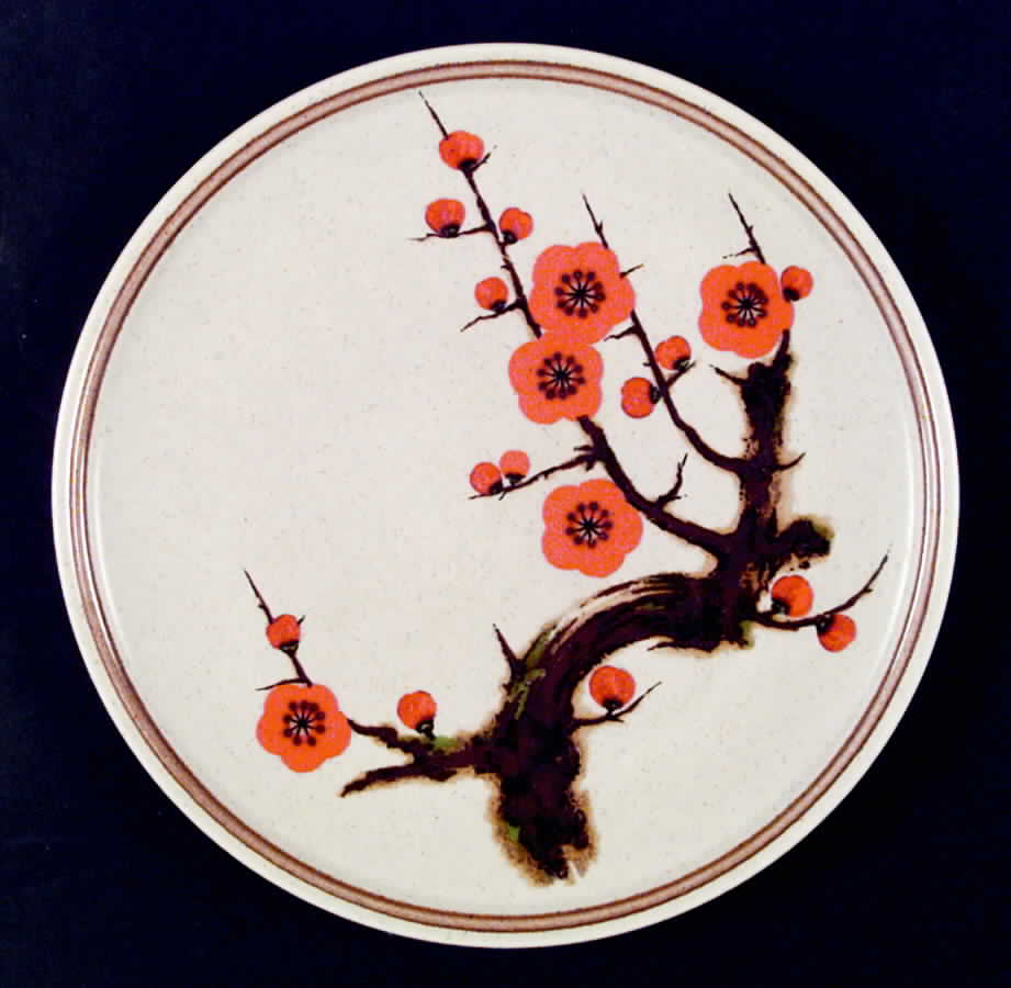 Plum Blossom Dinner Plate by Mikasa-1