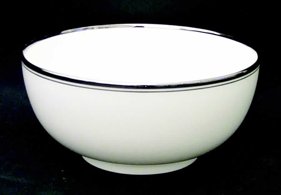 Platinum Halo 8" Round Vegetable Bowl by Mikasa-1