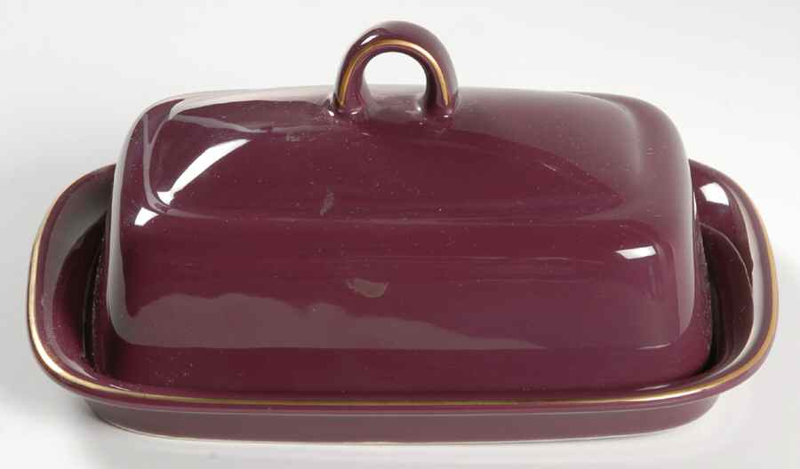 Plum 1/4 Lb Covered Butter by Mikasa-1