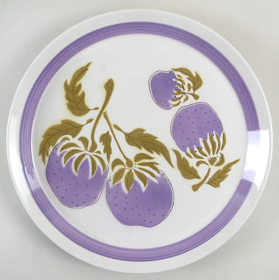 Plumberry 12" Chop Plate (Round Platter) by Mikasa-1