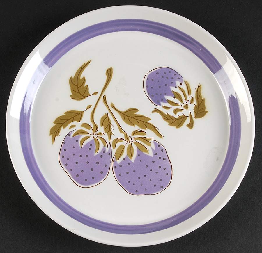 Plumberry Salad Plate by Mikasa-1
