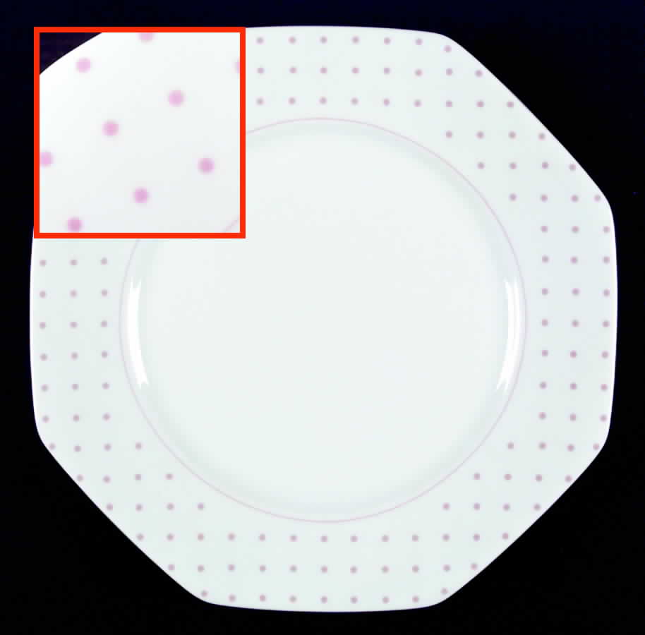 Polka Dots Pink Dinner Plate by Mikasa-1
