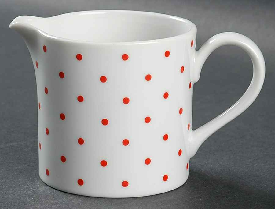 Polka Dots Red Creamer by Mikasa-1