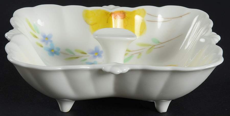 Poppy Love 4" Rectangular Ashtray by Mikasa-1