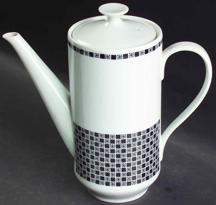 Polka Coffee Pot & Lid by Mikasa-1