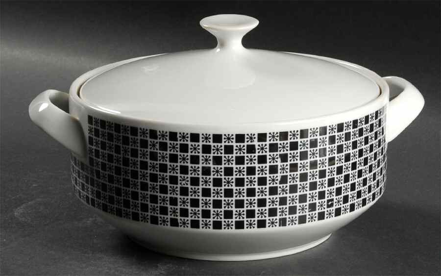 Polka Round Covered Vegetable by Mikasa-1
