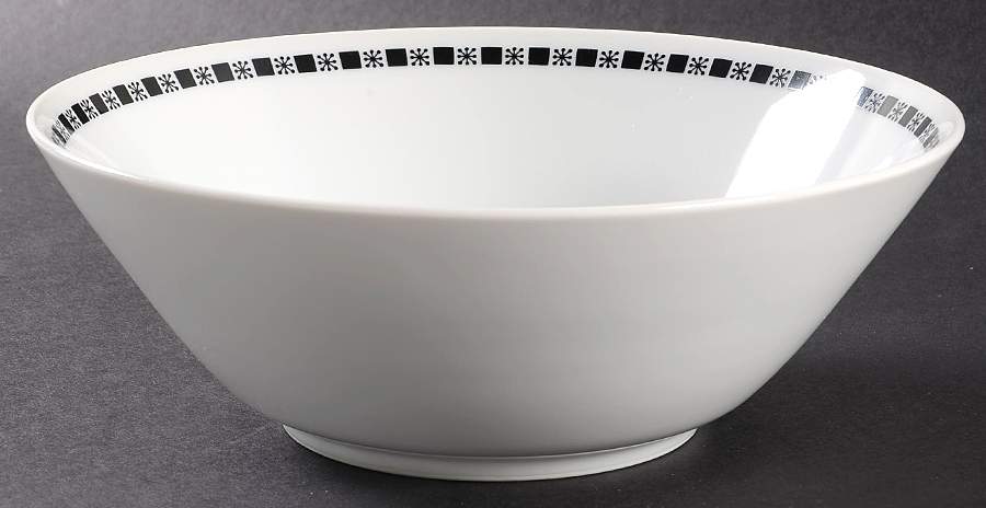 Polka 8" Round Vegetable Bowl by Mikasa-1