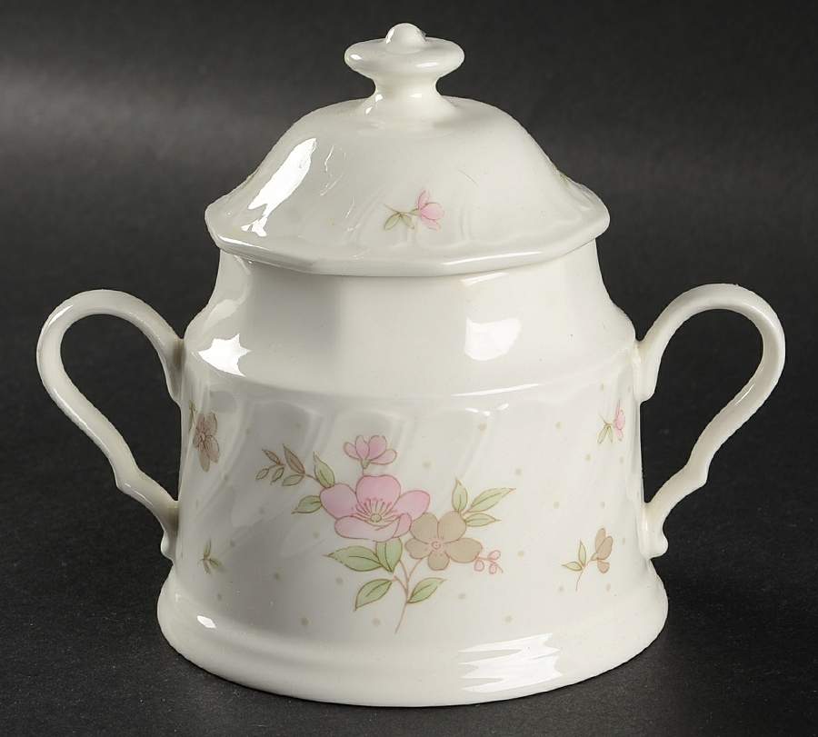 Pollyanna Sugar Bowl & Lid by Mikasa-1