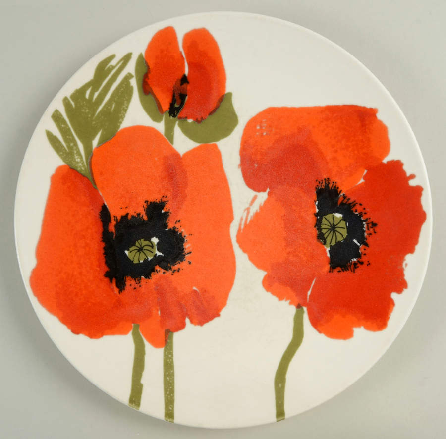 Poppy Dinner Plate by Mikasa-1
