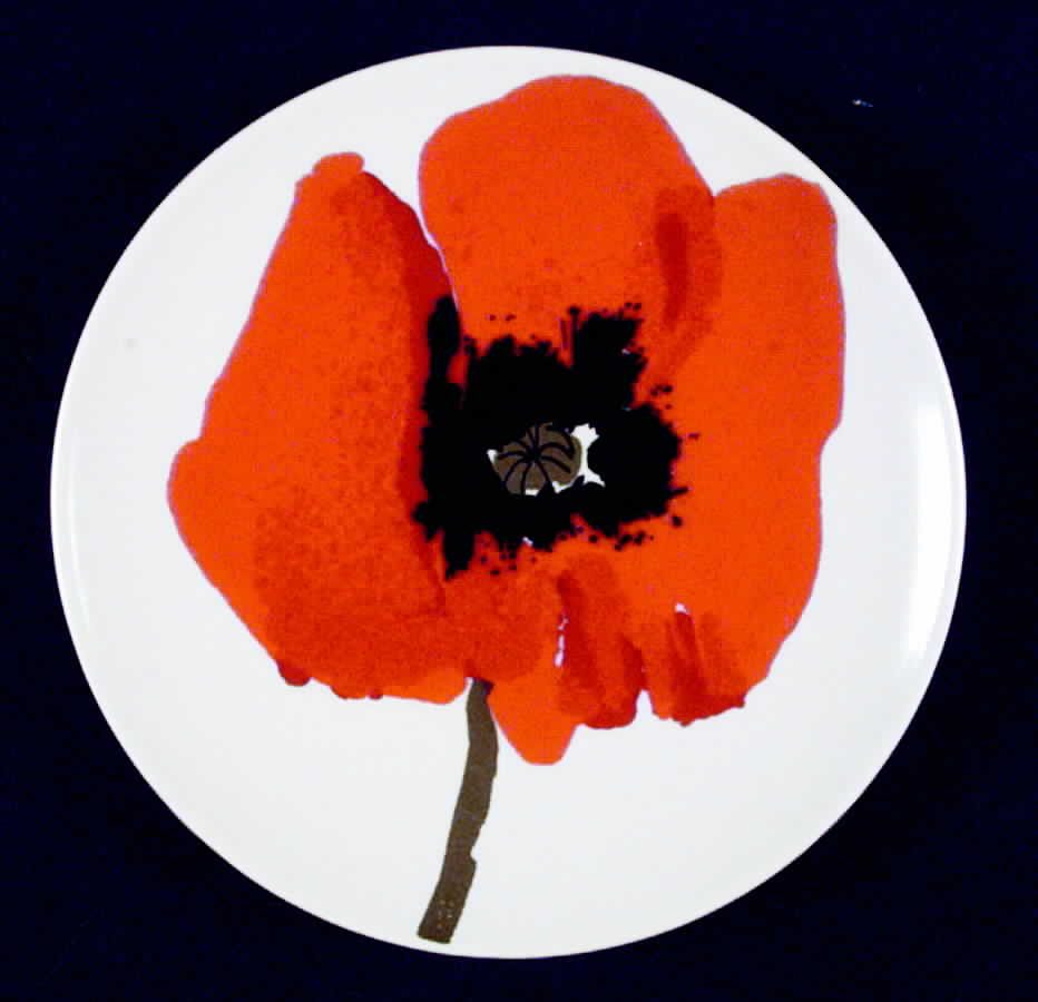 Poppy Salad Plate by Mikasa-1