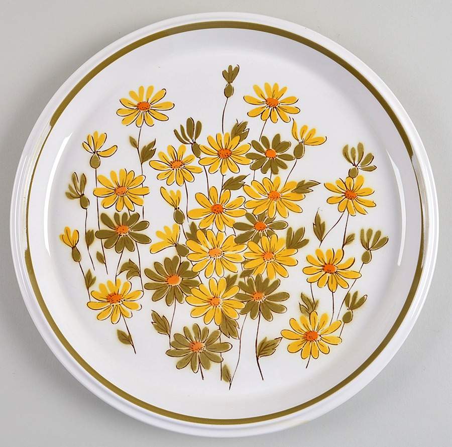 Posy Parade 12" Chop Plate (Round Platter) by Mikasa-1