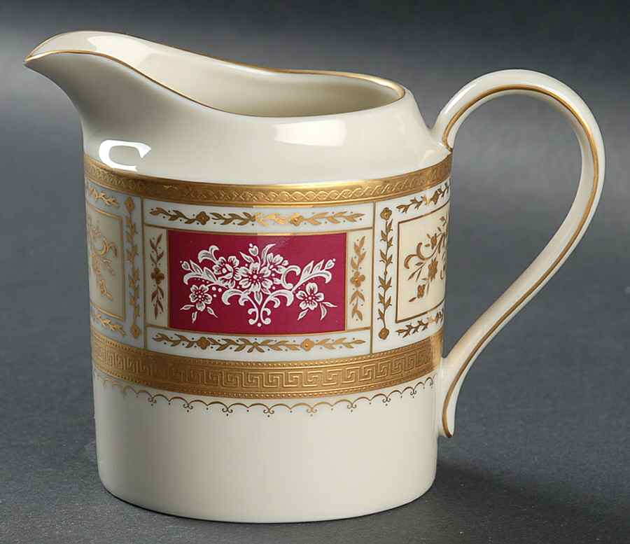 Pompadour Ruby Creamer by Mikasa-1