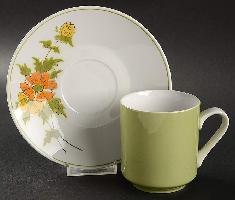 Ponte Vedra Flat Cup & Saucer Set by Mikasa-1